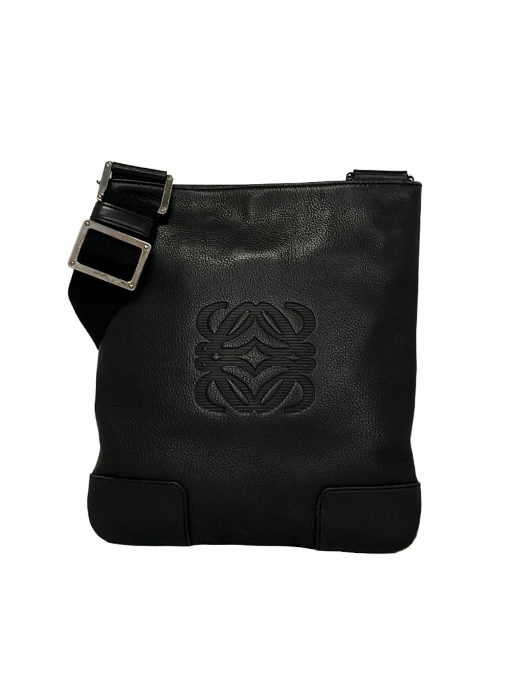 Loewe Shoulder Bag Black Leather